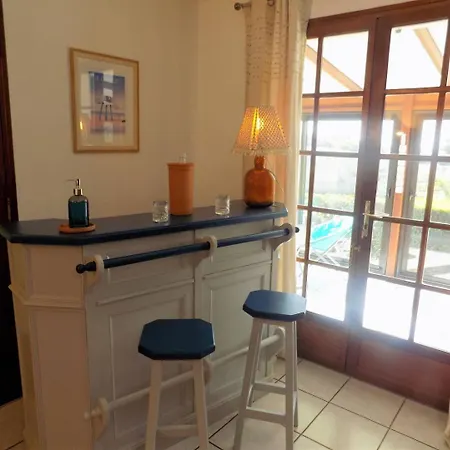 Villa Sur Gironde - Maison Annees 70 - Centre-ville - Plage Des Nonnes Meschers-sur-Gironde